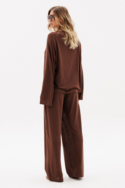 Брюки, джемпер EOLA 2957 шоколад - фото 13