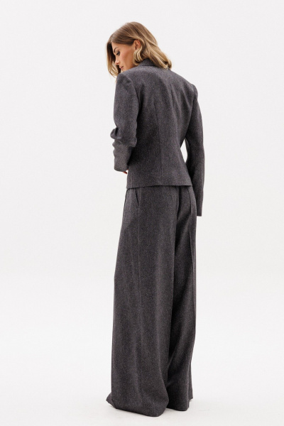 Жакет EOLA 2960.2 темно-серый_меланж - фото 5