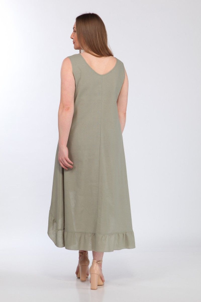 Платье FOXY FOX 179 хаки - фото 4