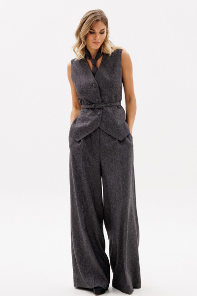 Жилет EOLA 2963.1 темно-серый_меланж - фото 11