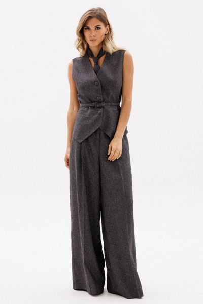 Жилет EOLA 2963.1 темно-серый_меланж - фото 9