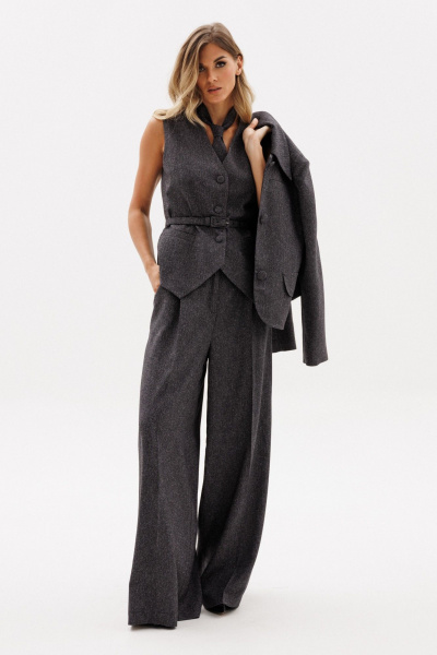 Жилет EOLA 2963.1 темно-серый_меланж - фото 6