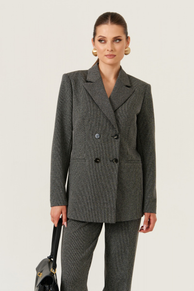 Жакет Панда 110730 серый - фото 1