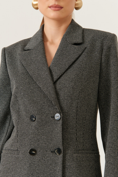 Жакет Панда 110730 серый - фото 3