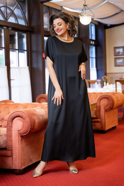 Жакет, платье VI ORO VR-1230 черный - фото 13