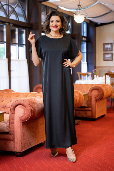 Жакет, платье VI ORO VR-1230 черный - фото 11