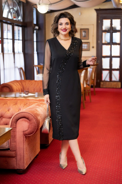 Платье VI ORO VR-1229 черный - фото 12