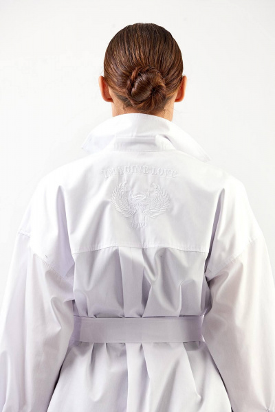 Блуза Rivoli 2455.1 белый - фото 5