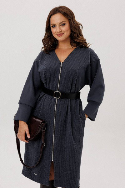 Платье INVITE 4105 графит - фото 2