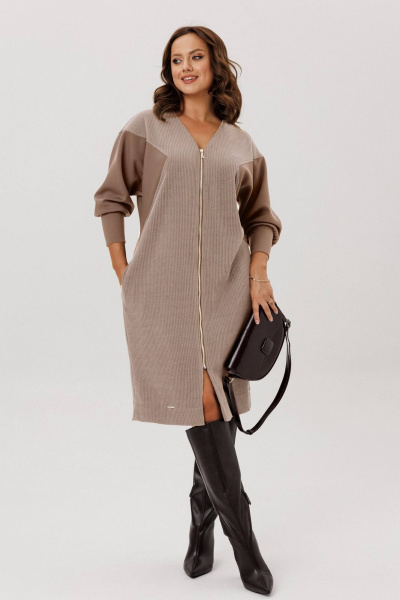 Платье INVITE 4105 капучино - фото 2