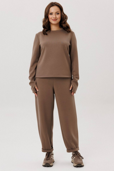 Брюки, джемпер, жилет INVITE 6126 капучино - фото 2