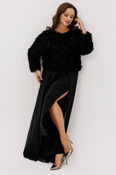 Блуза, брюки INVITE 6123 черный - фото 8