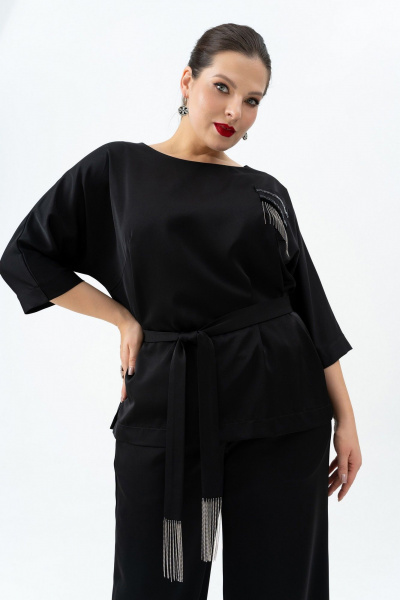 Брюки, туника Andina 967 черный - фото 7