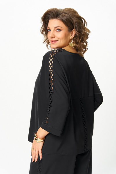 Блуза, брюки Rumoda 2124_дл черный - фото 8