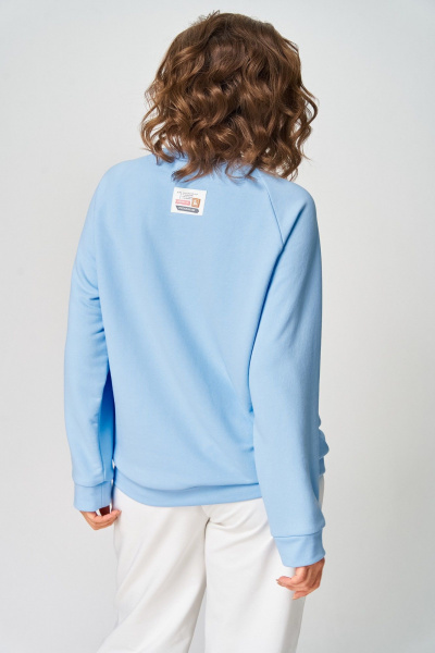 Джемпер Rumoda 2270 голубой - фото 9