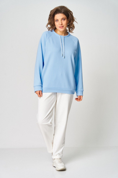 Джемпер Rumoda 2270 голубой - фото 2