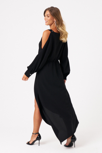 Платье Панда 110380 черный - фото 3