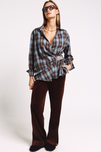 Брюки MilMil 1234 коричневый - фото 7