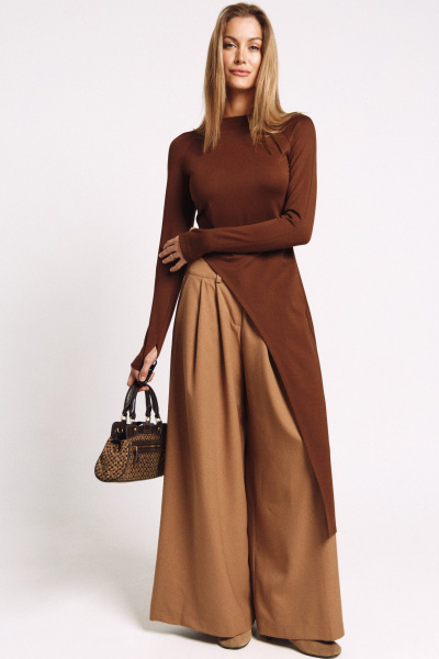 Лонгслив MilMil 1239 корица - фото 13