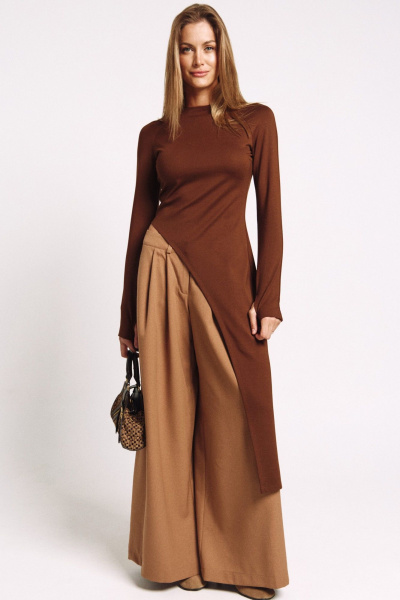 Лонгслив MilMil 1239 корица - фото 12