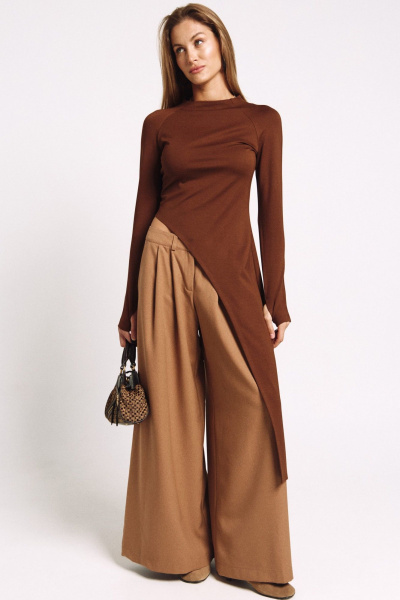 Лонгслив MilMil 1239 корица - фото 6