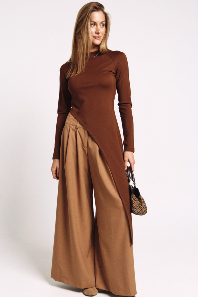 Лонгслив MilMil 1239 корица - фото 2