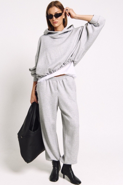 Брюки, худи MilMil 1254 серый - фото 15