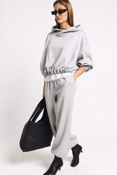 Брюки, худи MilMil 1254 серый - фото 13