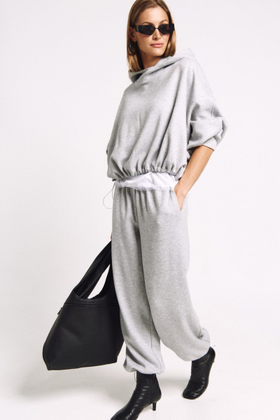 Брюки, худи MilMil 1254 серый - фото 2