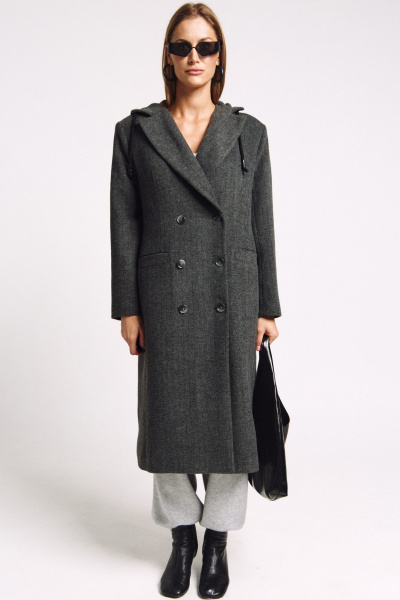 Жакет MilMil 1259 темно-серый - фото 5