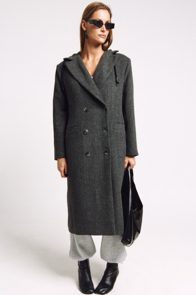 Жакет MilMil 1259 темно-серый - фото 4