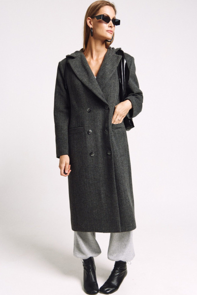 Жакет MilMil 1259 темно-серый - фото 3