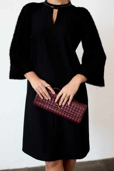 Платье Verita 2417 черный - фото 4