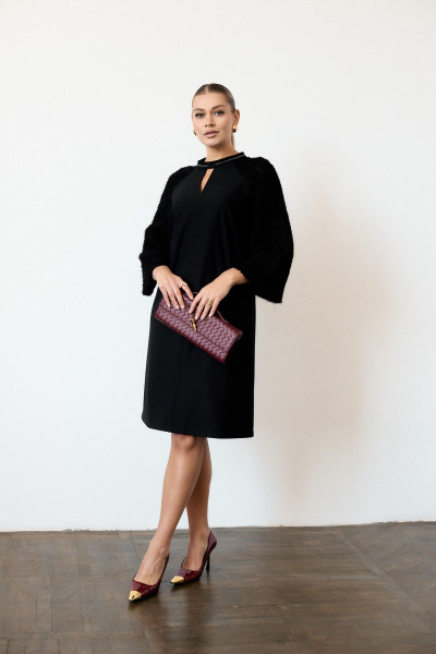 Платье Verita 2417 черный - фото 1