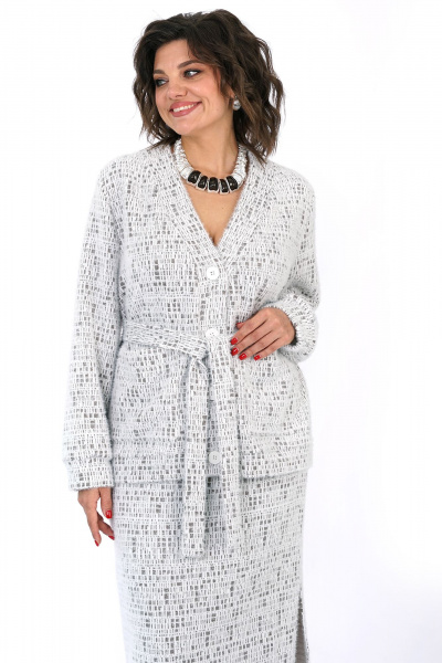 Кардиган, юбка Alani Collection 2460 - фото 6