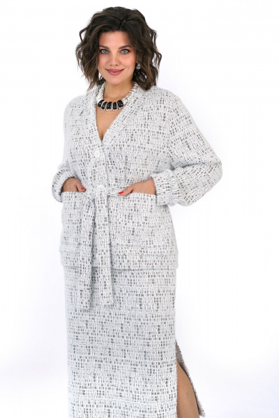 Кардиган, юбка Alani Collection 2460 - фото 4