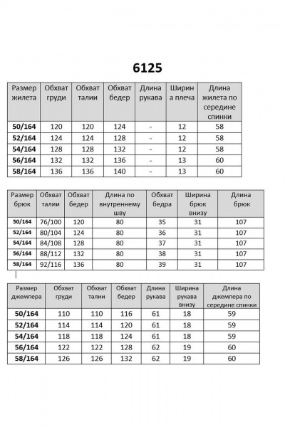 Брюки, джемпер, жилет INVITE 6125 капучино - фото 4