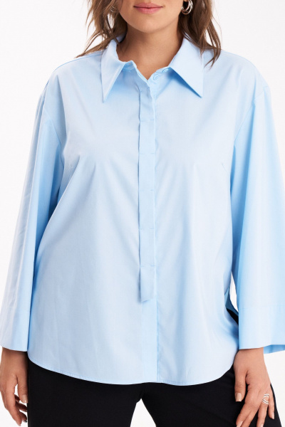 Рубашка KaVaRi 4021 голубой - фото 3