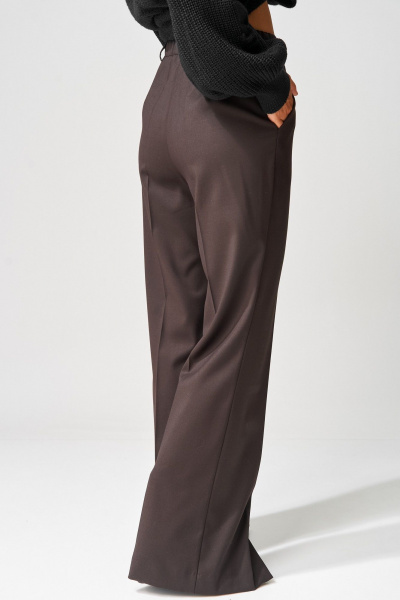 Брюки Laikony L-343-2 шоколадный - фото 10