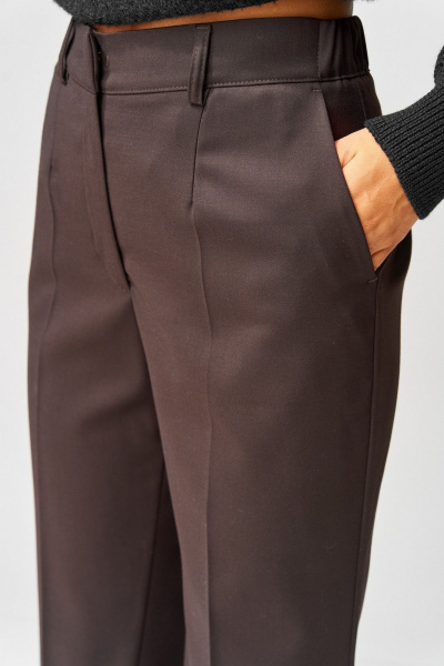 Брюки Laikony L-343-2 шоколадный - фото 7
