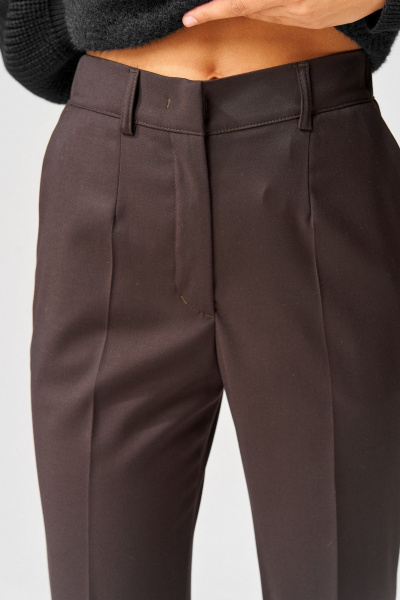 Брюки Laikony L-343-2 шоколадный - фото 6