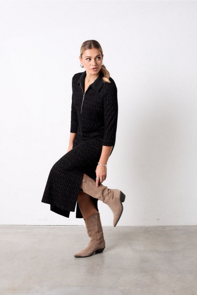 Платье AMUARt 1091 черный - фото 10