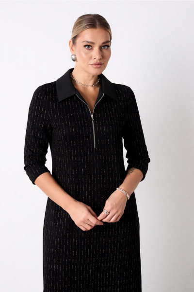 Платье AMUARt 1091 черный - фото 7