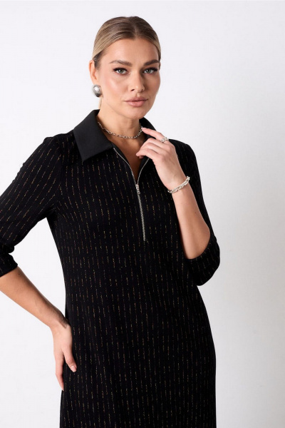 Платье AMUARt 1091 черный - фото 6