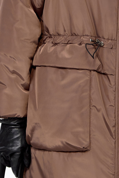 Пальто Lady Secret 8295 шоколад - фото 7