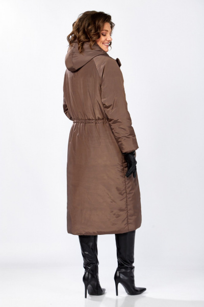 Пальто Lady Secret 8295 шоколад - фото 8