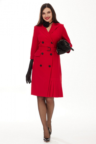 Платье Твой имидж 2288 красный - фото 8