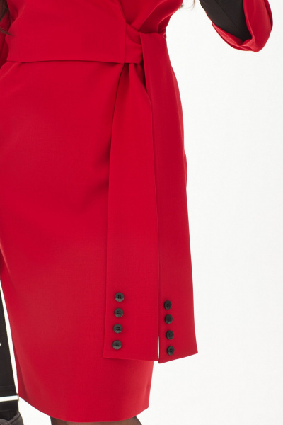 Платье Твой имидж 2291 красный - фото 6