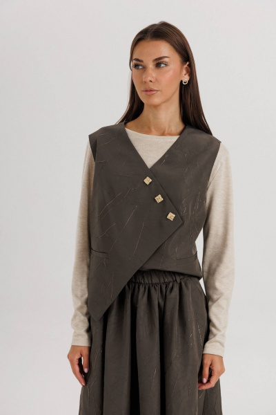 Джемпер, жилет, юбка Fantazia Mod 5294 - фото 3