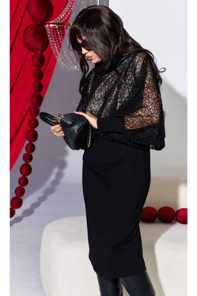 Платье Vittoria Queen 27353 черный - фото 8